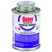 OATEY Primer, Liquid, Purple, 4 oz Can 307553